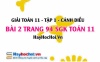 Giải bài 2 trang 94 Toán 11 tập 1 SGK Cánh Diều